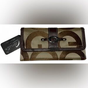 Candie’s Brown and Tan Trifold Wallet (New with Tag)
